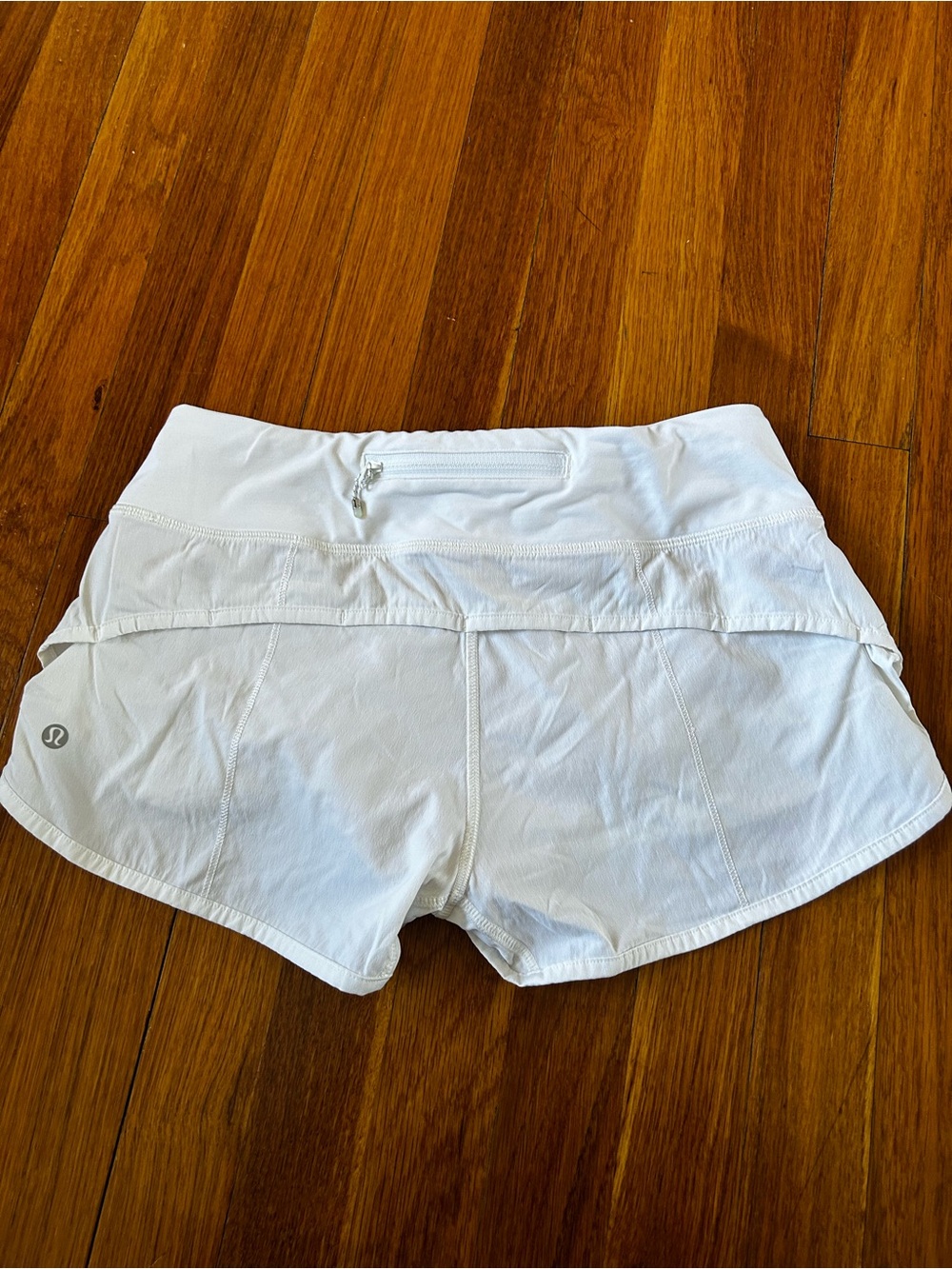 lululemon athletica White Women's Athletic Shorts - Picture 2 of 7